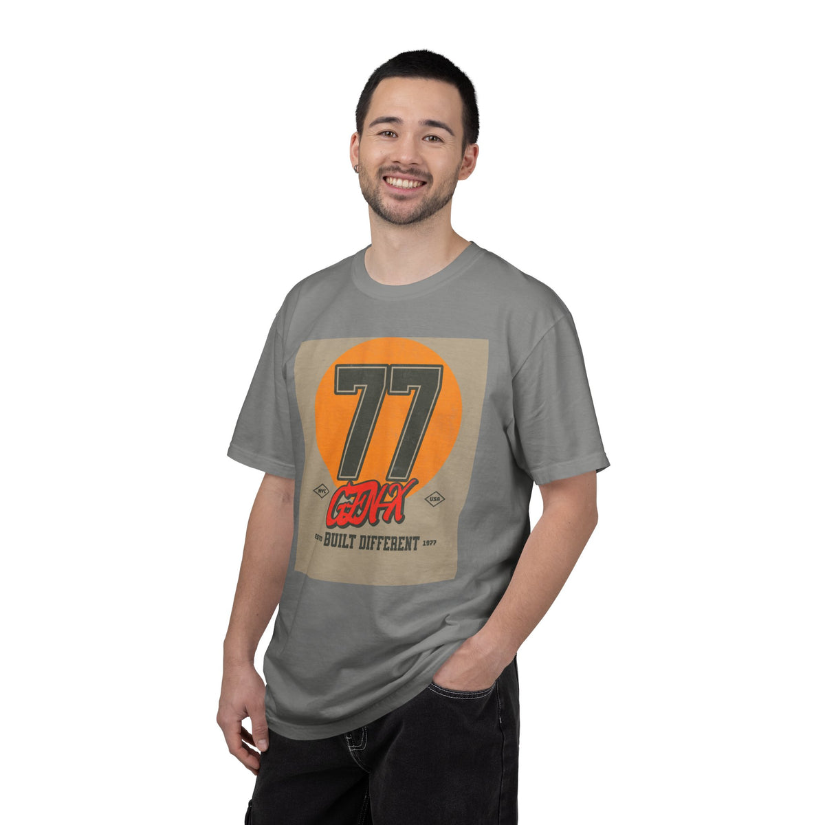 77 GDMX 'Built Different' Graphic T-Shirt
