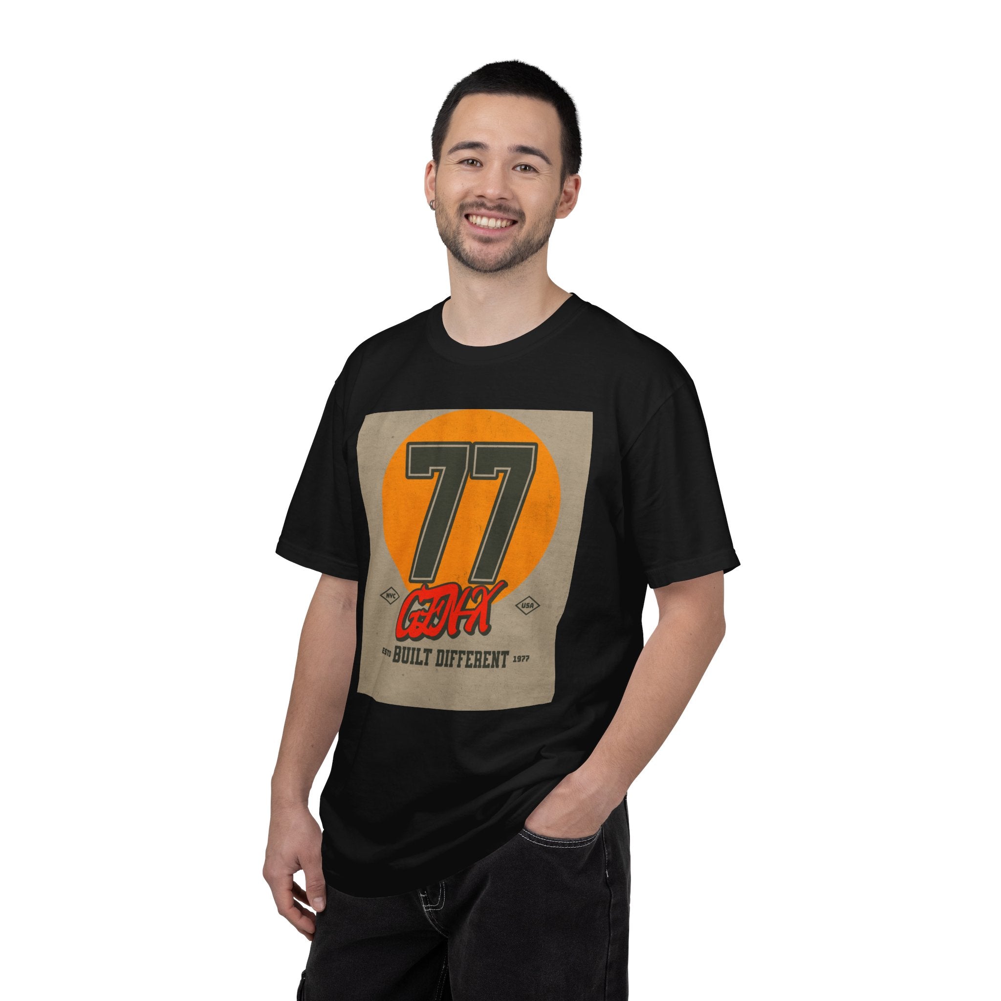 77 GDMX 'Built Different' Graphic T-Shirt