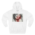 Portrait Art Hoodie — Romantic Watercolor Face Print