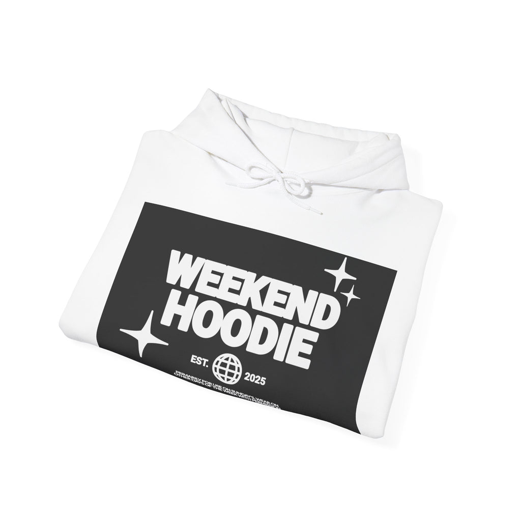 Weekend Hoodie - Retro Graphic Pullover for Casual Weekends