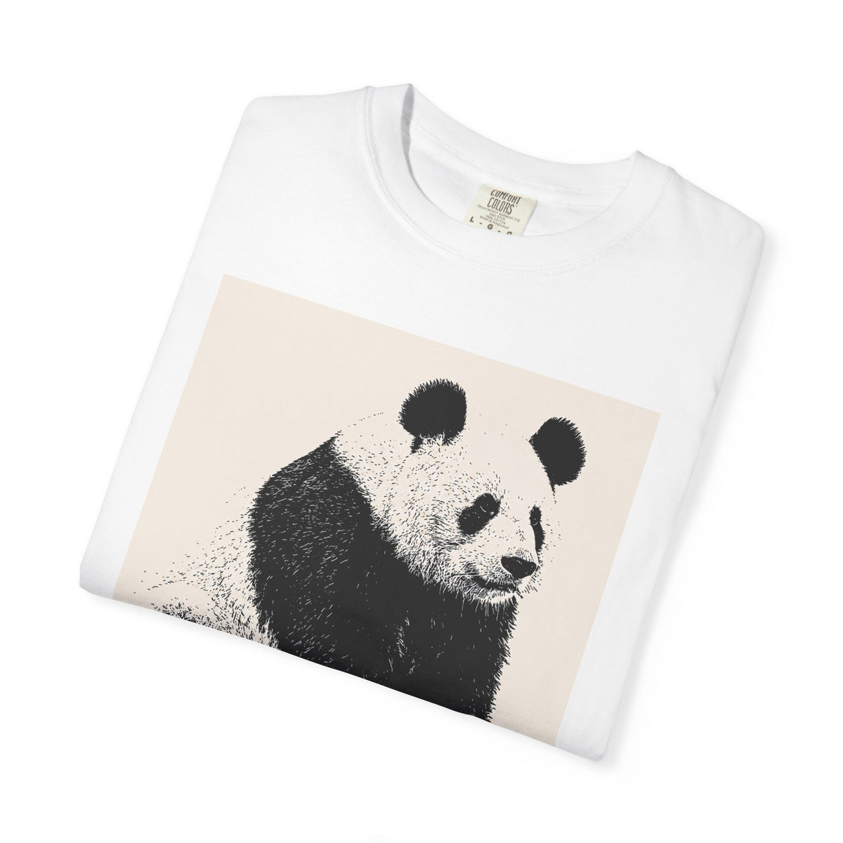 Panda Illustration T-Shirt