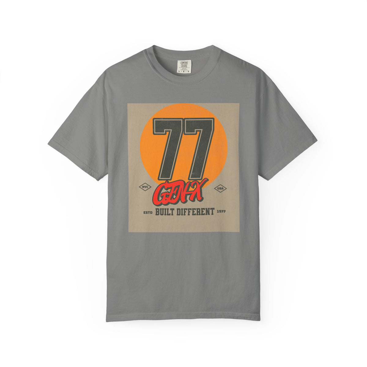 77 GDMX 'Built Different' Graphic T-Shirt